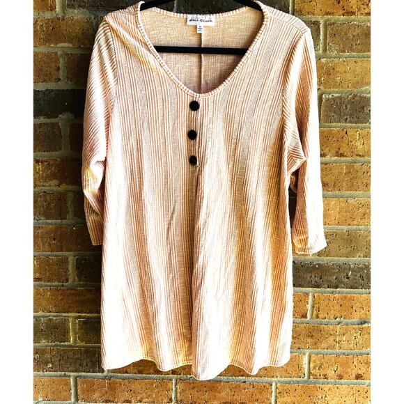 Star Vixen Pink Long Sleeve Pink Blouse - Picture 1 of 4